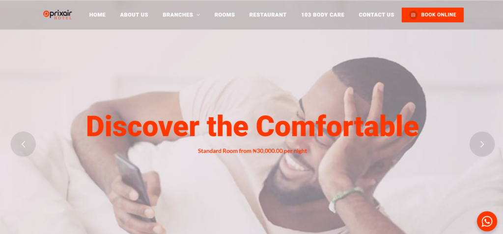 Hotel Booking Website
